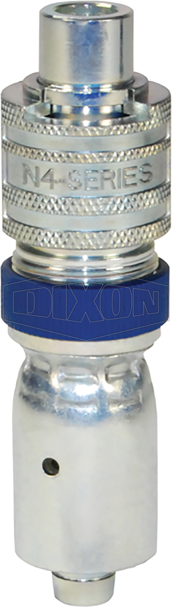 Dix-Lock™ N-Series Bowes Interchange Coupler with Ferrule Male Locking Head